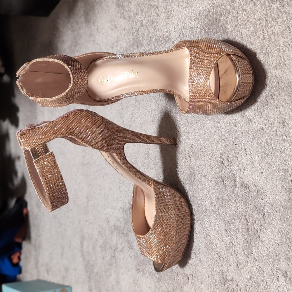 Rose Gold Heels